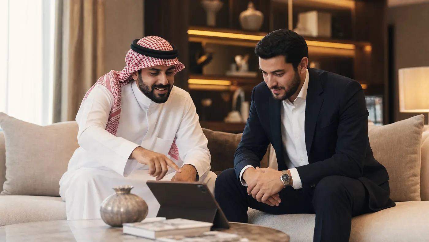 فريق التشغيل في اجتماع